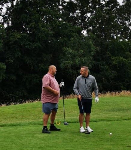 Day 1 Coaching, tell him Tony. head down